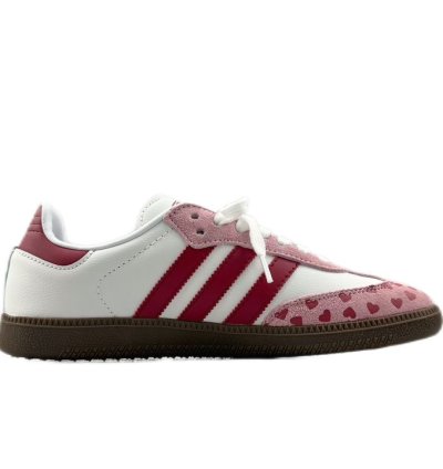 CDG Play x adidas OG Samba White Pink