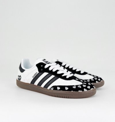 CDG Play x adidas OG Samba White Black