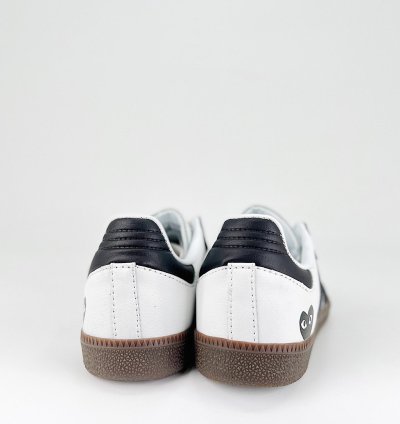CDG Play x adidas OG Samba White Black