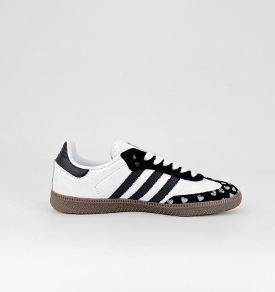 CDG Play x adidas OG Samba White Black