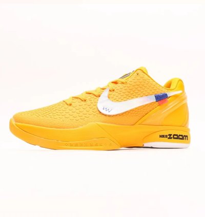 Nike Kobe 6 OFF-WHITE Yellow