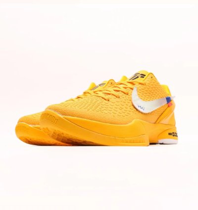 Nike Kobe 6 OFF-WHITE Yellow