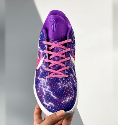Nike Kobe 6 Lightning Purple Pink White Silver