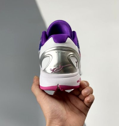 Nike Kobe 6 Lightning Purple Pink White Silver