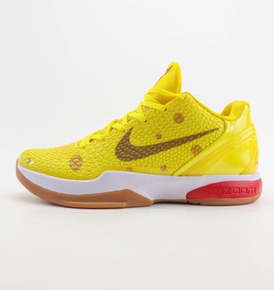 Nike Zoom Kobe 6 SpongeBob SquarePants Yellow
