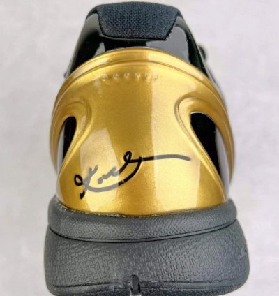 Nike Kobe 6 BHM Black Gold - 429659-011