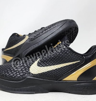 Nike Kobe 6 BHM Black Gold - 429659-011