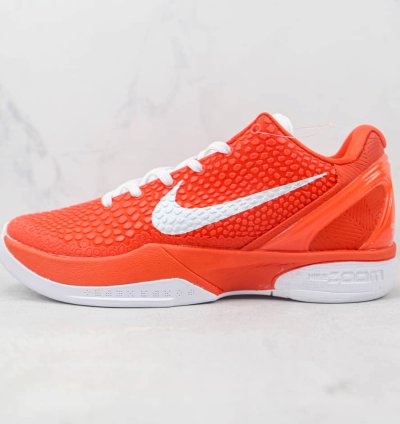 Nike Kobe 6 Protro ' White Orange '