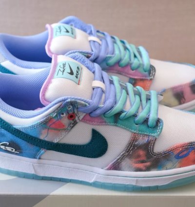 Nike SB Dunk Low Futura Laboratories Bleached Aqua