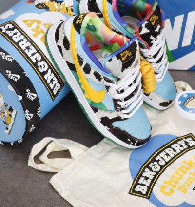 Nike SB Dunk Low Ben & Jerry's Chunky Dunky (Special Box)