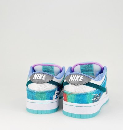 Futura Laboratories x Nike Dunk Low SB Bleached Aqua