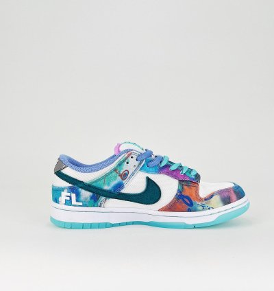 Futura Laboratories x Nike Dunk Low SB Bleached Aqua