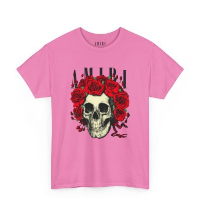 Amiri Rose Skull Azalea T-shirt - Size Usa
