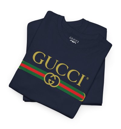 Gucci GG exclusive navy T-shirt - Size USA