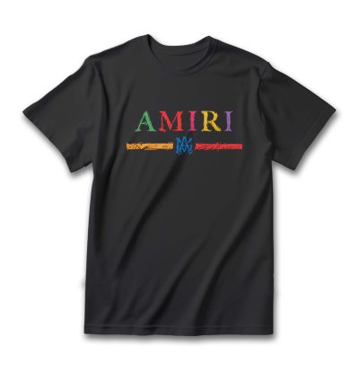 Amiri Kids  Logo Men Shirt Size USA