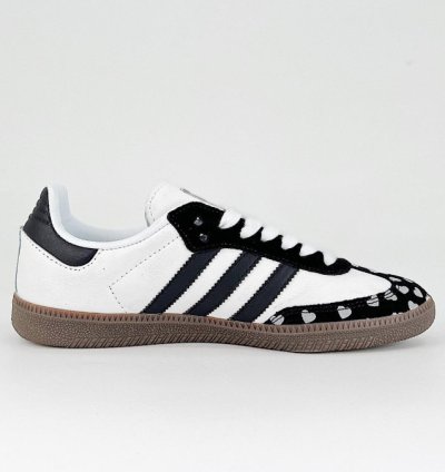 CDG Play x adidas OG Samba White Black