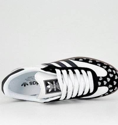 CDG Play x adidas OG Samba White Black