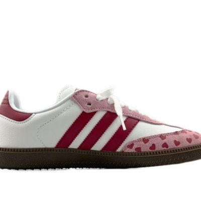CDG Play x adidas OG Samba White Pink
