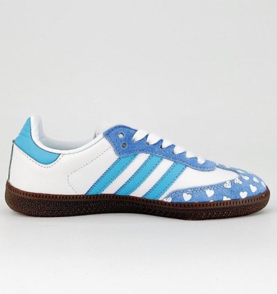 adidas OG Samba x CDG Play White Blue