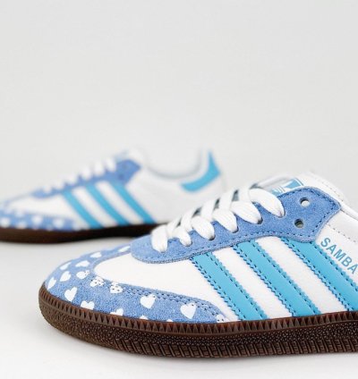 adidas OG Samba x CDG Play White Blue