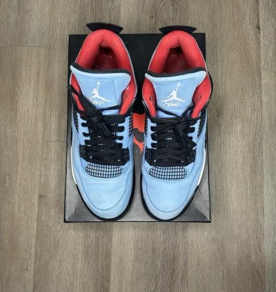 Air Jordan 4 Retro x Travis Scott Mid Cactus Jack (308497-406)