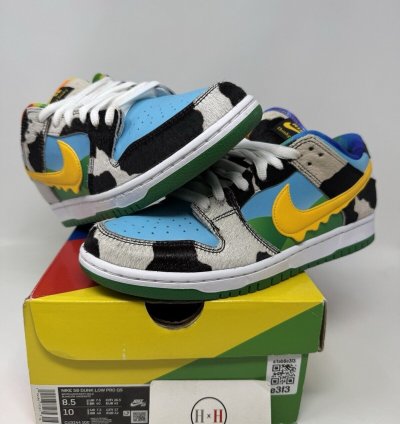 Nike Dunk Low SB x Ben & Jerry's Chunky Dunky -CU3244-100