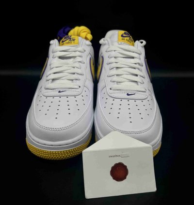 Nike Kobe Bryant x Air Force 1 Low Retro QS 'Lakers Home' FZ1151-100