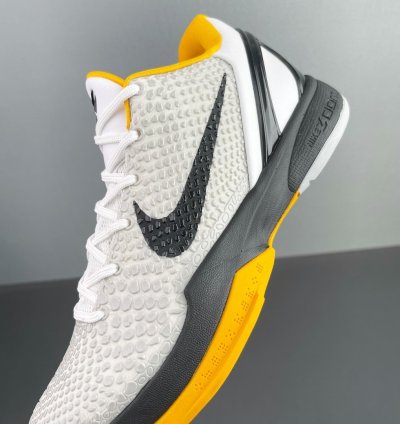 Kobe 6 Protro Playoff Pack White Del Sol