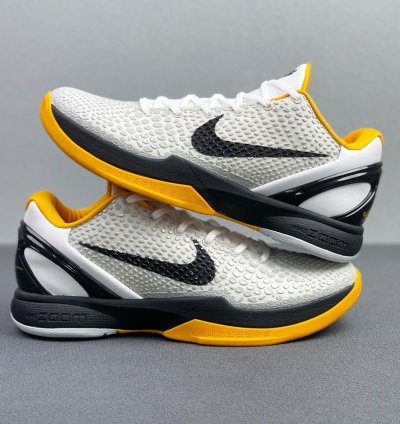 Kobe 6 Protro Playoff Pack White Del Sol
