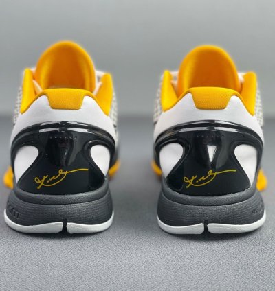 Kobe 6 Protro Playoff Pack White Del Sol
