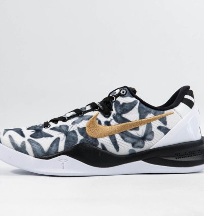 Kobe 8 Protro White Metallic Gold