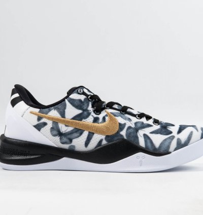 Kobe 8 Protro White Metallic Gold