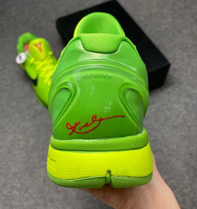 Nike Kobe 6 Protro Grinch