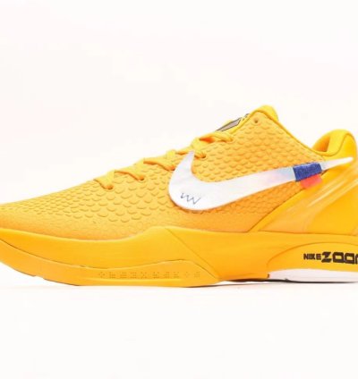 Nike Kobe 6 OFF-WHITE Yellow
