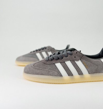 adidas Samba OG Grey Bliss Orange - HP7905