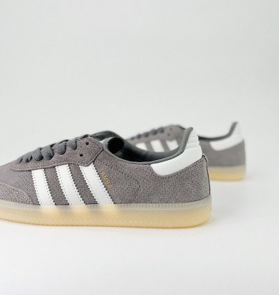 adidas Samba OG Grey Bliss Orange - HP7905