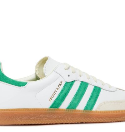 adidas Sporty & Rich Samba OG White Green - HQ6075