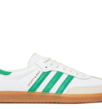 adidas Sporty & Rich Samba OG White Green - HQ6075