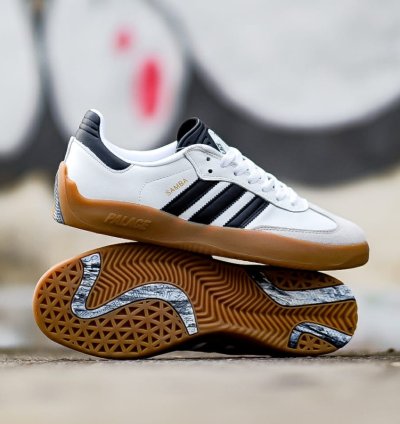 adidas Palace Puig Samba White Black - HQ6098