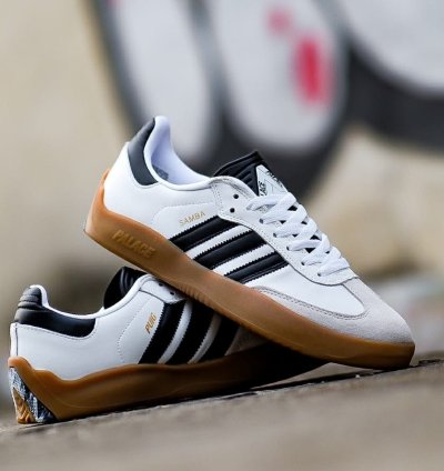 adidas Palace Puig Samba White Black - HQ6098