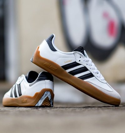 adidas Palace Puig Samba White Black - HQ6098