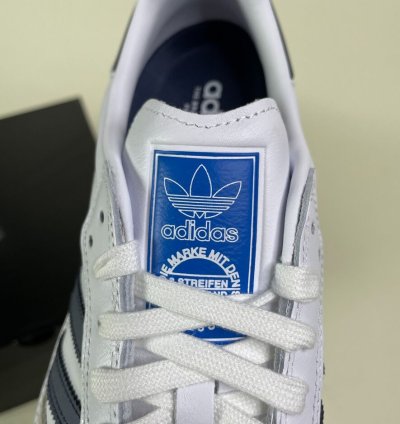 adidas Samba ADV White Shadow Navy - GW3158