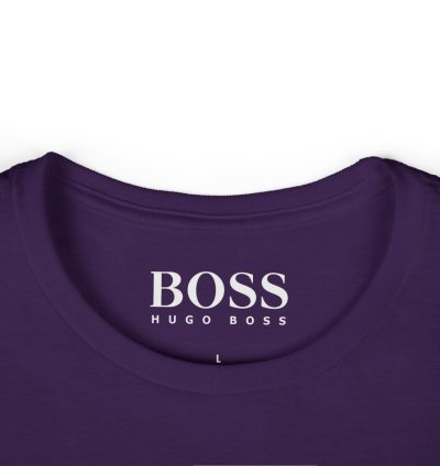 Hogo Boss Shirt Women's Softstyle Tee S to 2XL Purple