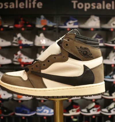 Travis Scott x Air Jordan 1 Retro High OG 'Mocha'
