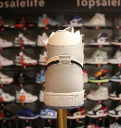 Dior x Air Jordan 1 High OG 'White Wolf Grey'
