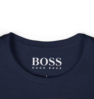 Hugo Boss Shirt Women's Softstyle Tee S to 2XL Navy