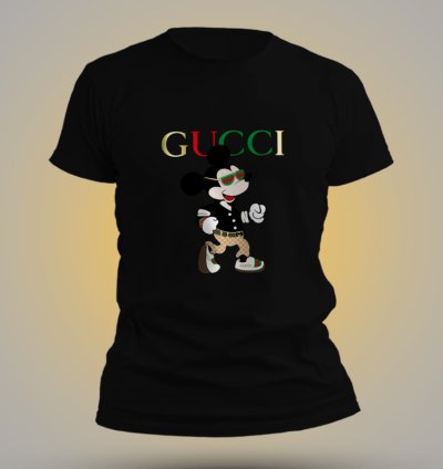 Mickey Gucci Tshirt Men's SIze S-5XL