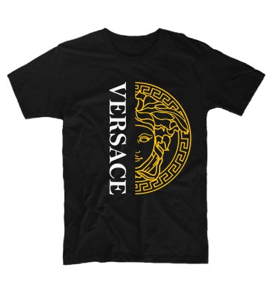 Gianni Versace Logo T-Shirt Made In USA