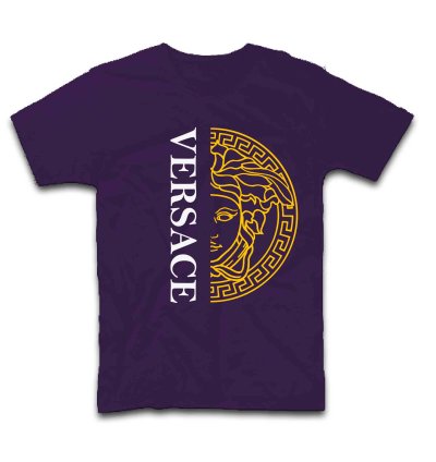 Gianni Versace Logo T-Shirt Made In USA