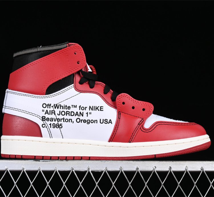 OW xAJ1 White Red